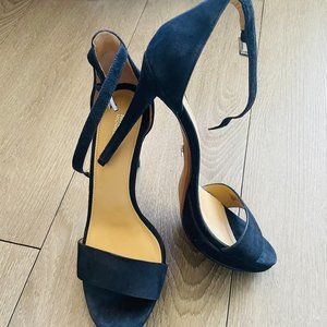 Michael Kors - Hutton blue suede sandals